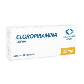 Cloropiramida 20 Tabletas