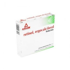 Retinol / Ergocalciferol 5 ampolletas
